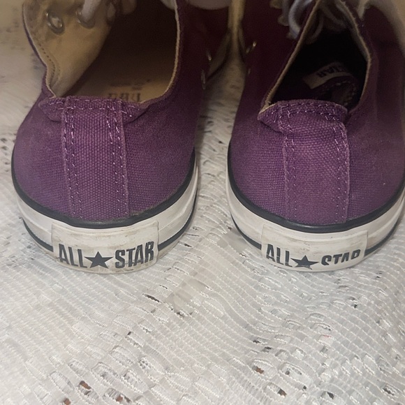 Converse Chuck Taylor All Star Low top sneakers plum M7 W8 - Picture 4 of 5